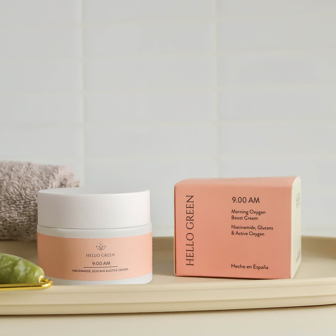 crema ecológica con niacinamida