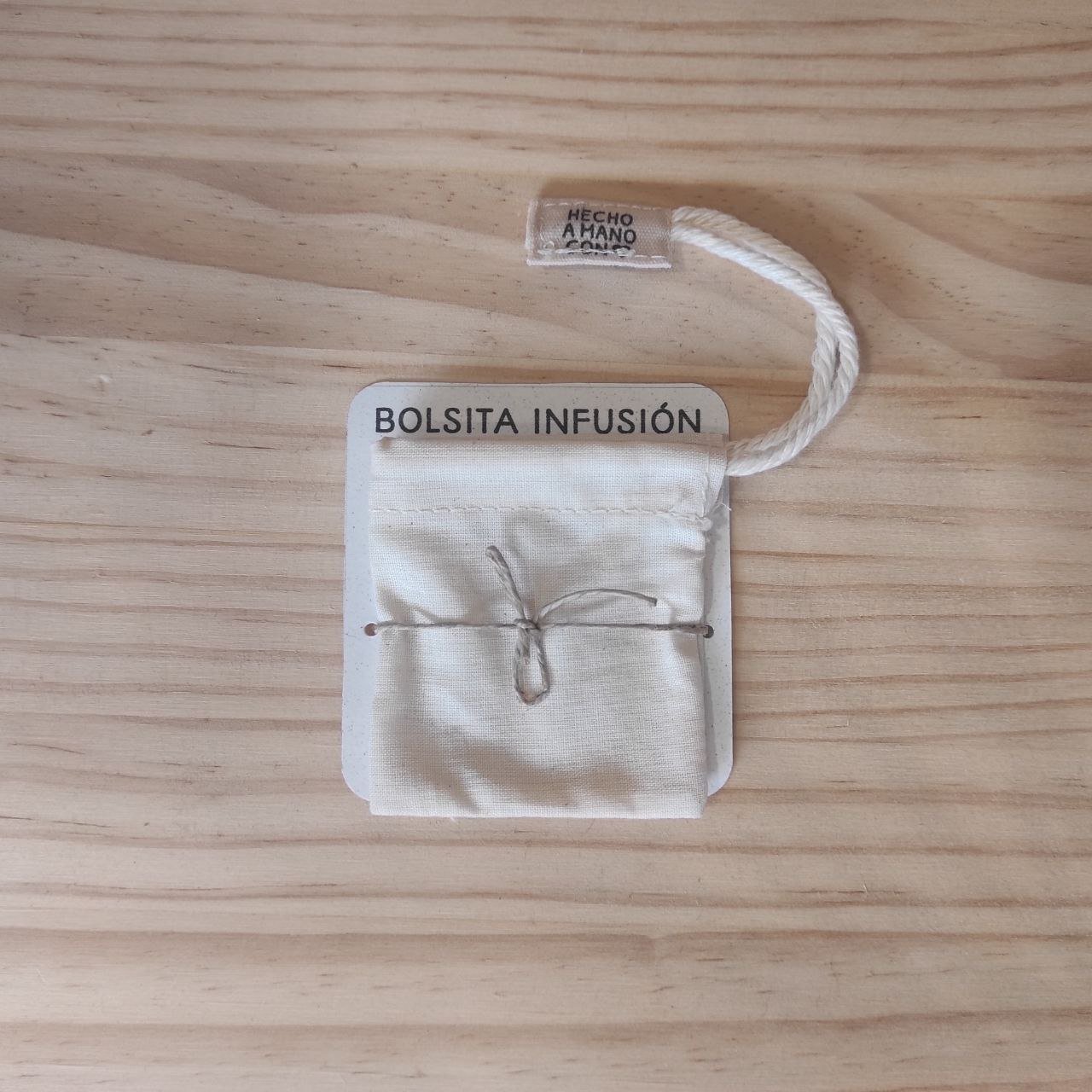 bolsa reutilizable para el té