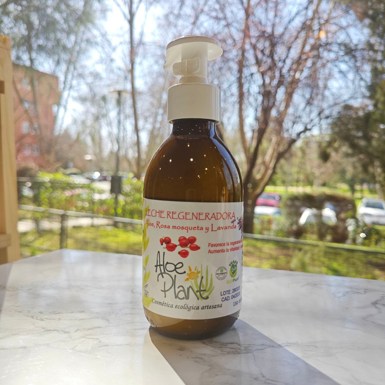 crema ecológica de rosa mosqueta